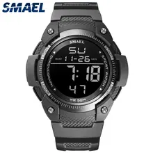 Men Watches Digital SMAEL Watch Waterproof LED Clock Alarm reloj hombre Stopwatch Black Wristwatch 1335 Sport Watches Digital 
Men Watches Digital SMAEL Watch Waterproof LED Clock Alarm reloj hombre Stopwatch Black Wristwatch 1335 Sport Watches Digital
