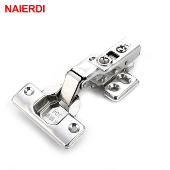 NAIERDI 4PCS C Series Stainless Steel Hinge Door Hydraulic Hinges Damper Buffer Soft Close For Cabinet Cupboard Door Furniture
NAIERDI 4PCS C Series Stainless Steel Hinge Door Hydraulic Hinges Damper Buffer Soft Close For Cabinet Cupboard Door Furniture