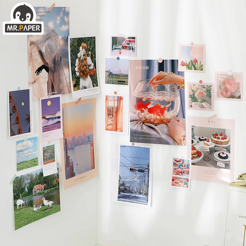 Mr.paper 42pcs/pack Ins Style Colorful Wallpaper Romantic Scenery Stickers Creative Bullet Journal Scrapbooking Deco Stickers
Mr.paper 42pcs/pack Ins Style Colorful Wallpaper Romantic Scenery Stickers Creative Bullet Journal Scrapbooking Deco Stickers