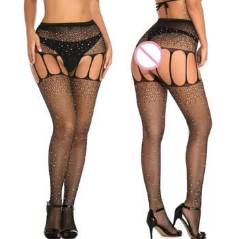 Sexy Stockings Rhinestone Thigh High Stockings Carnival Tights Fishnet Women Over Knee Femal Stockings Hosiery
Sexy Stockings Rhinestone Thigh High Stockings Carnival Tights Fishnet Women Over Knee Femal Stockings Hosiery