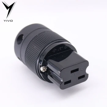 2piece/lot YIVO Electrical Female Connector Black C19 IEC 16A 250V / 20A 125V Audio Power Plug 
2piece/lot YIVO Electrical Female Connector Black C19 IEC 16A 250V / 20A 125V Audio Power Plug