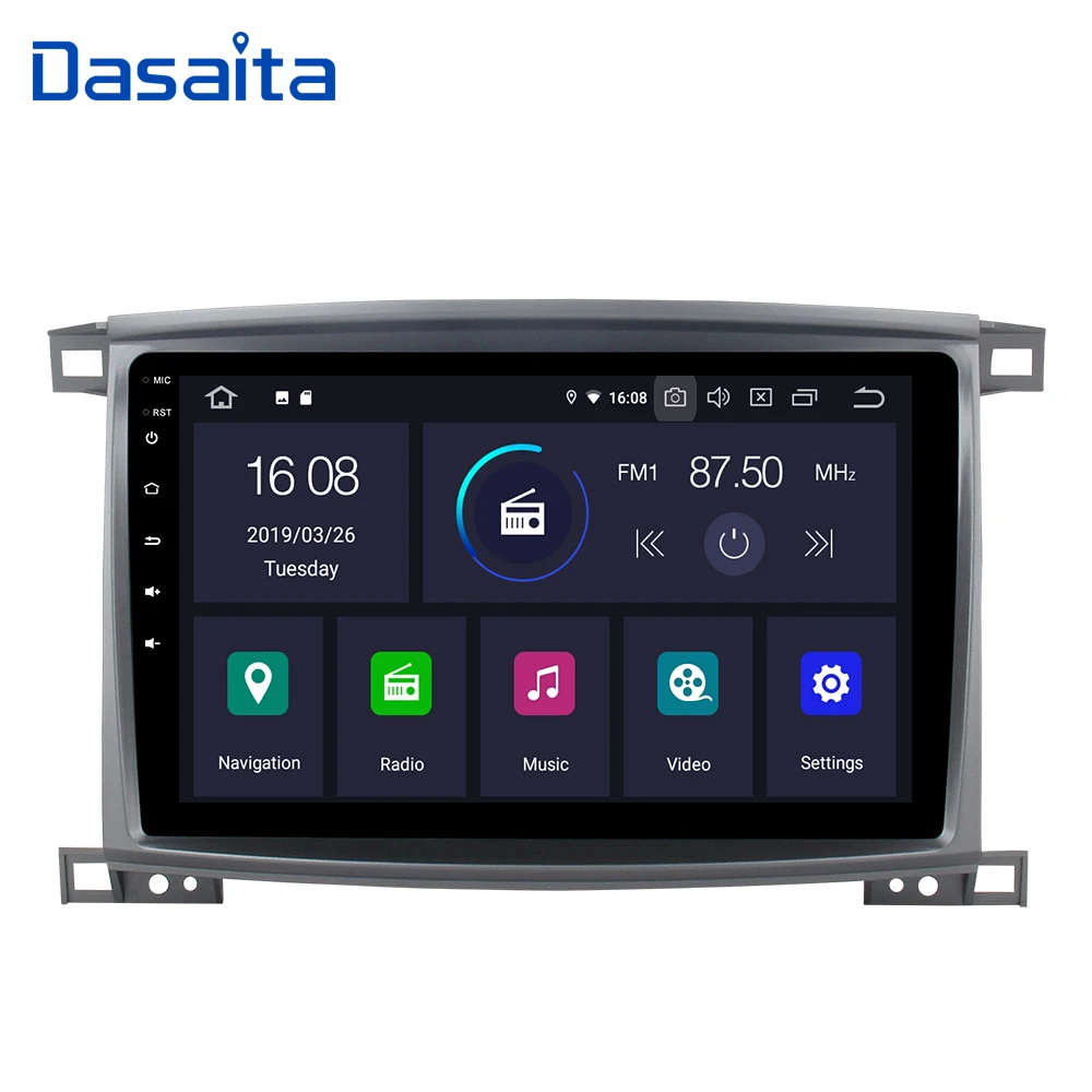 Автомобильный мультимедийный плеер магнитола на Android 9 0 10 2 дюйма для Toyota land cruiser