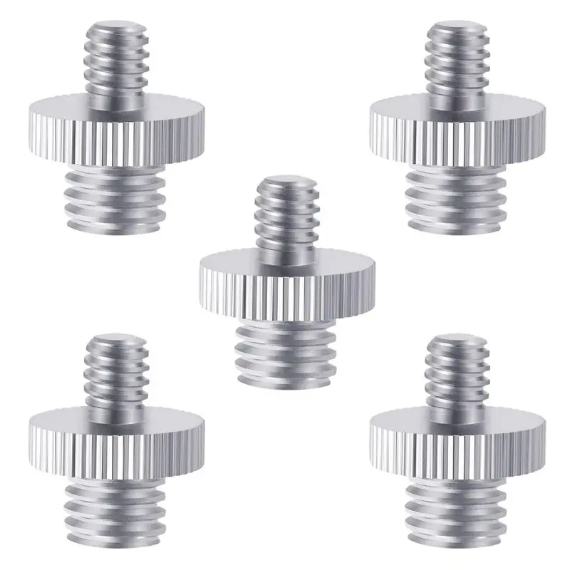 5 Pieces 1/4 inch Male to 3/8 inch Male Metal Threaded Screw Adapter Tripod Screw Converter for DSLR Camera,Tripod,Monopod,Shoul
5 Pieces 1/4 inch Male to 3/8 inch Male Metal Threaded Screw Adapter Tripod Screw Converter for DSLR Camera,Tripod,Monopod,Shoul