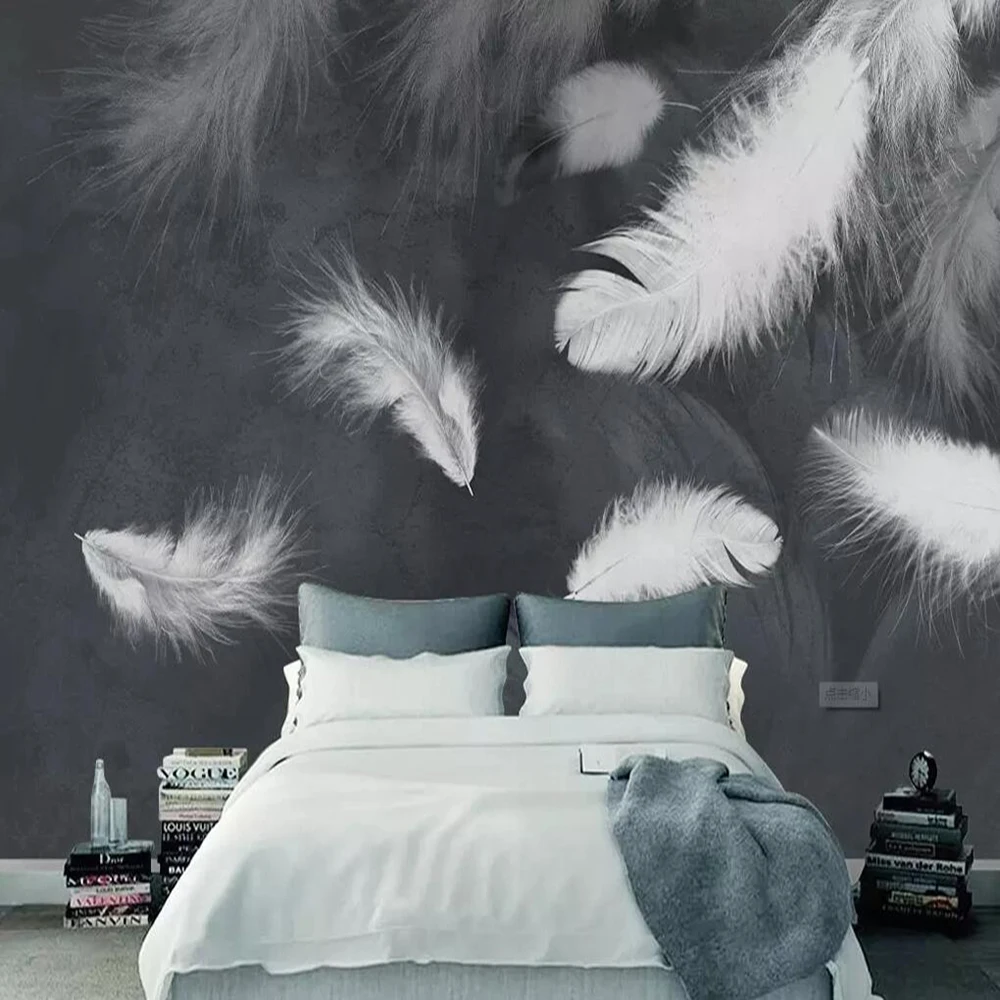 Dropship Custom Large 3D Wallpaper Mural Modern Minimalist White Feather Living Room Background Wall Decoration Wallpaper Mural
Dropship Custom Large 3D Wallpaper Mural Modern Minimalist White Feather Living Room Background Wall Decoration Wallpaper Mural