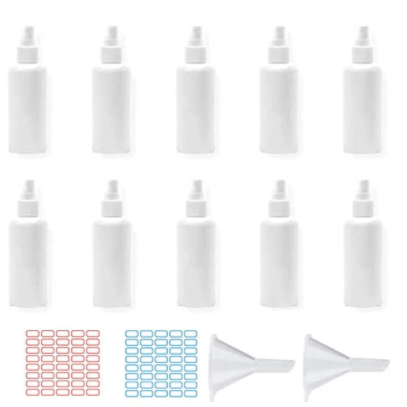 10/20/50PCS 50ml White Plastic Spray Bottles Reusable Fine Mist Spray Bottles Liquid Container for Essential Oil,Travel,Perfume
10/20/50PCS 50ml White Plastic Spray Bottles Reusable Fine Mist Spray Bottles Liquid Container for Essential Oil,Travel,Perfume