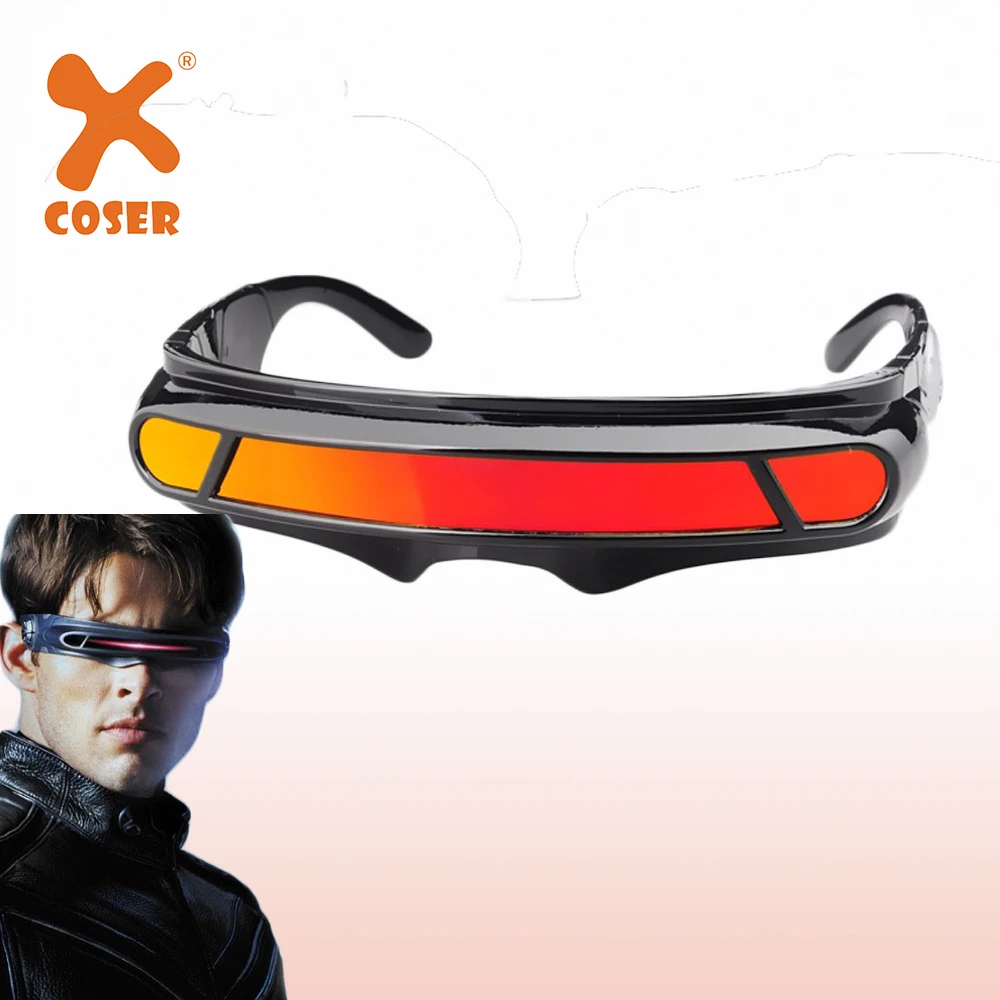 XCOSER X-men Dark Phoenix Cyclops Glasses Cosplay Prop Halloween Prop Cosplay Accessary Cool Sunglasses For Summer High Quality
XCOSER X-men Dark Phoenix Cyclops Glasses Cosplay Prop Halloween Prop Cosplay Accessary Cool Sunglasses For Summer High Quality