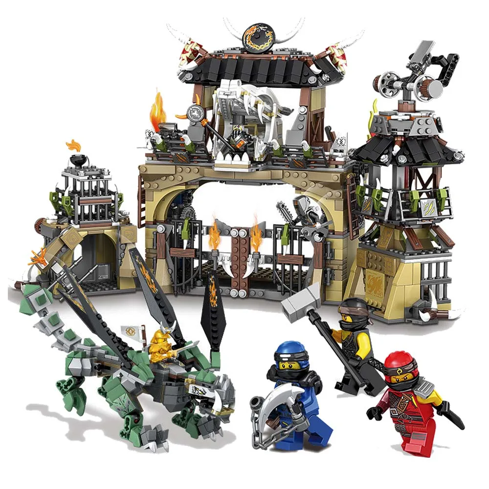 2019 Masters of Spinjitzu Dragon Pit 70655 Building Block Compatible legonger Ninjagoing Green Dragon Ninja Battle toys for Kids
2019 Masters of Spinjitzu Dragon Pit 70655 Building Block Compatible legonger Ninjagoing Green Dragon Ninja Battle toys for Kids