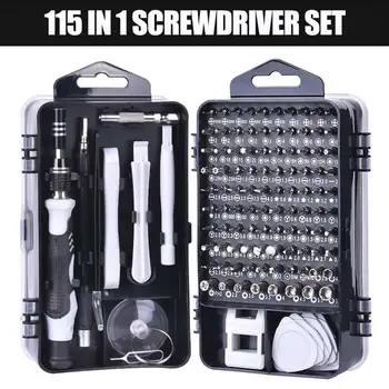 112/115 in 1 Screwdriver Set of Screw Driver Bit Set Multi-function Precision Mobile Phone Car Repair Device Hand Tools Torx Hex
112/115 in 1 Screwdriver Set of Screw Driver Bit Set Multi-function Precision Mobile Phone Car Repair Device Hand Tools Torx Hex
