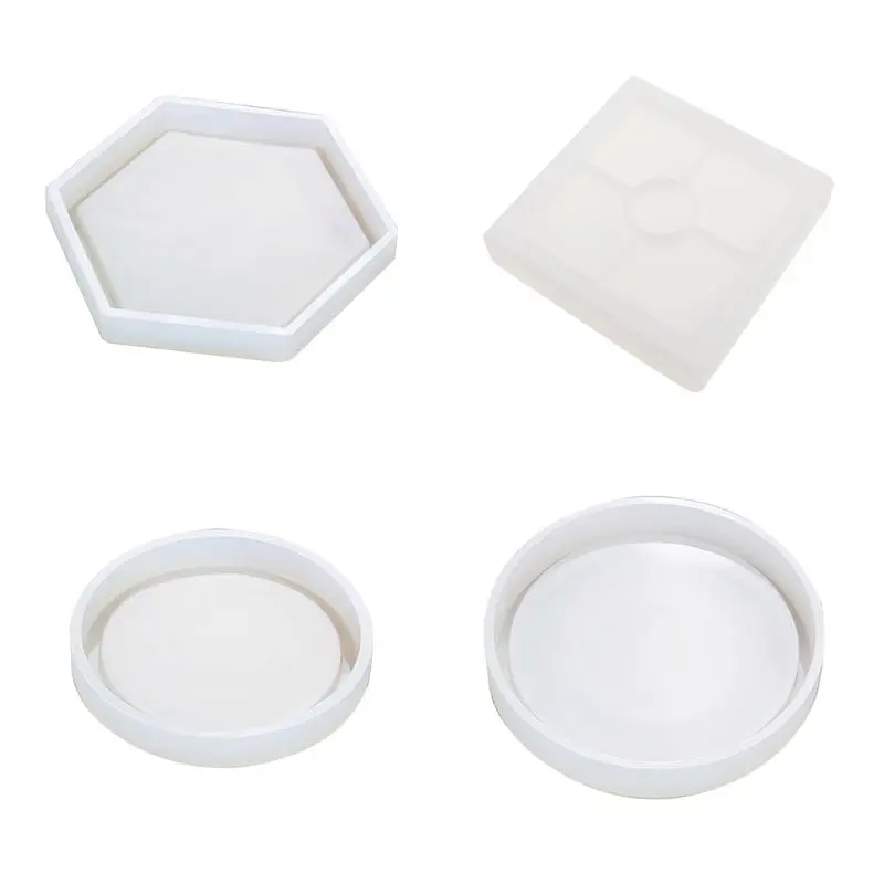 10 Pcs/set Silicone Coaster Molds Clear Epoxy Molds for Casting with Resin Concrete Geometric Silastic Moulds
10 Pcs/set Silicone Coaster Molds Clear Epoxy Molds for Casting with Resin Concrete Geometric Silastic Moulds