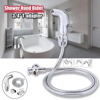 Wall Stainless Toilet Hand Held Bidet Faucet Sprayer Bidet Set Sprayer Toilet Spray For Bathroom Self Cleaning Shower Head
Wall Stainless Toilet Hand Held Bidet Faucet Sprayer Bidet Set Sprayer Toilet Spray For Bathroom Self Cleaning Shower Head