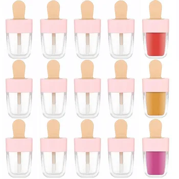 5/10/20pcs Lip Gloss Tubes Pink Ice Cream Lip Glaze Empty Tube Transparent Lip Balm Refillable Bottle DIY Cosmetic Containers
5/10/20pcs Lip Gloss Tubes Pink Ice Cream Lip Glaze Empty Tube Transparent Lip Balm Refillable Bottle DIY Cosmetic Containers