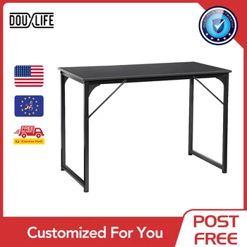 DOUXLIFE Computer Desk Office Desk 43"Wide Desktop Waterproof Steel Frame Laptop Table Modern Style Study Table for Home Office
DOUXLIFE Computer Desk Office Desk 43"Wide Desktop Waterproof Steel Frame Laptop Table Modern Style Study Table for Home Office