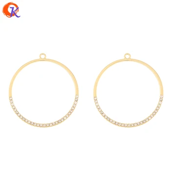 Cordial Design 50Pcs 30*33MM Jewelry Accessories/Rhinestone Pendant/Round Loop Shape/Earring Findings/Hand Made/DIY Charms
Cordial Design 50Pcs 30*33MM Jewelry Accessories/Rhinestone Pendant/Round Loop Shape/Earring Findings/Hand Made/DIY Charms