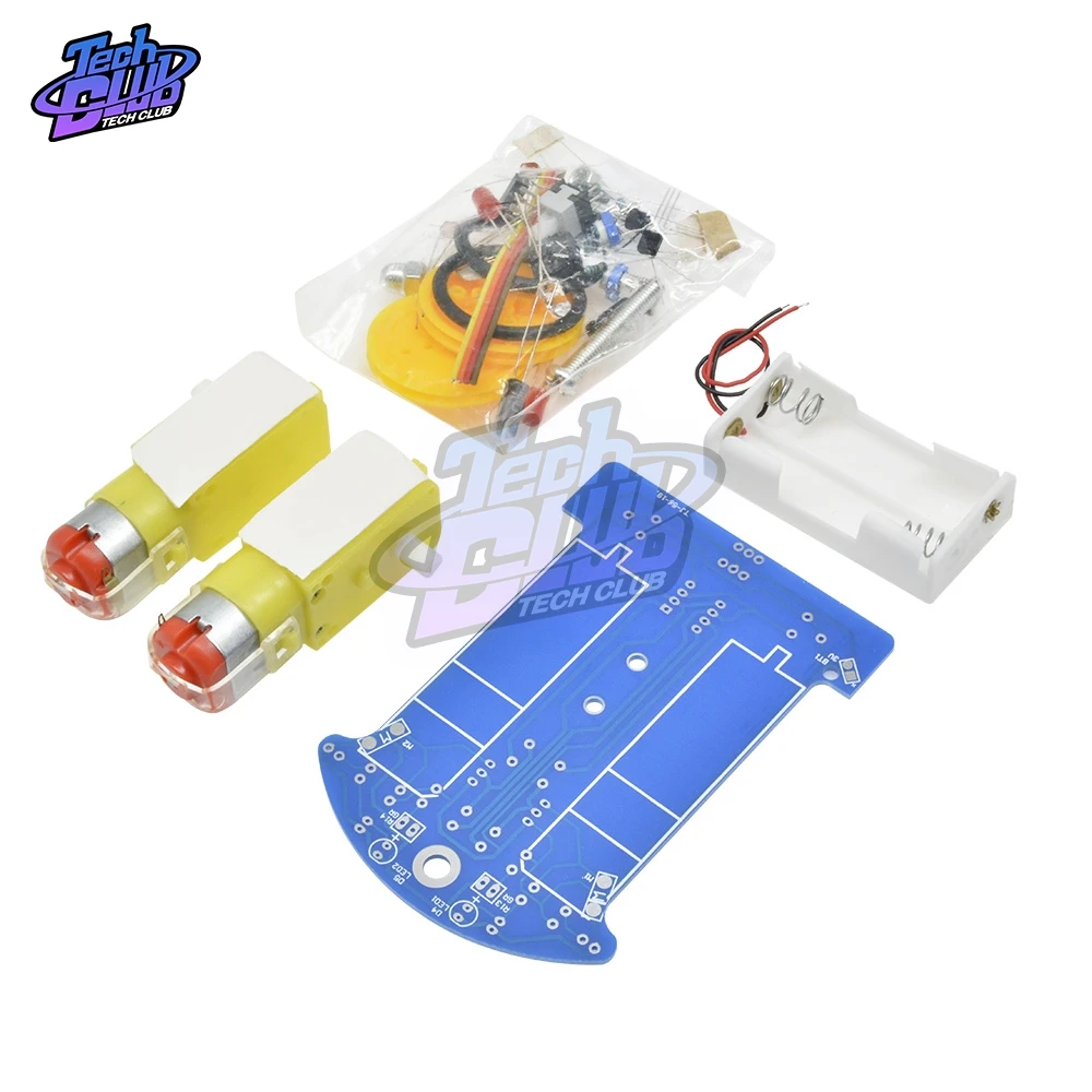 1 set D2-1 Intelligent Tracing Smart Car Chassis Kit Trace Intelligent Track Line Car Fun Electronic Production DIY Kit Practice
1 set D2-1 Intelligent Tracing Smart Car Chassis Kit Trace Intelligent Track Line Car Fun Electronic Production DIY Kit Practice