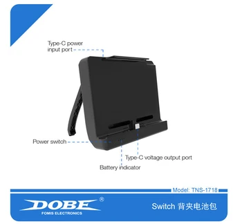 2019 For Nintendo Switch Console TNS-1718 10000MAH Power Bank Stand Stander Holder
2019 For Nintendo Switch Console TNS-1718 10000MAH Power Bank Stand Stander Holder
