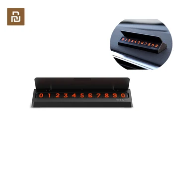 Original Bcase TITA Flip Type Car Temperary Parking Phone Number Card Plate Mini Car Decoration
Original Bcase TITA Flip Type Car Temperary Parking Phone Number Card Plate Mini Car Decoration