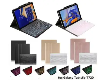 Bluetooth Keyboard Case for Samsung Galaxy Tab S5e 10.5 2019 SM-T720 SM-T725 Tablet Fabric with 7 Backlit Light Keyboard Cover
Bluetooth Keyboard Case for Samsung Galaxy Tab S5e 10.5 2019 SM-T720 SM-T725 Tablet Fabric with 7 Backlit Light Keyboard Cover