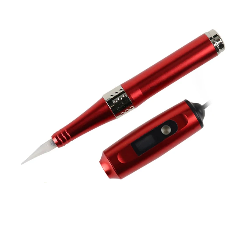 Newest Tattoo Pen Machine for Eyebrow Lip Small Tattooing Semi Permanent Makeup Microblading Machine for 1/3RL Black Red
Newest Tattoo Pen Machine for Eyebrow Lip Small Tattooing Semi Permanent Makeup Microblading Machine for 1/3RL Black Red