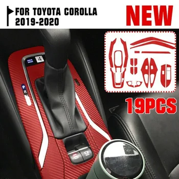 19PCS Carbon Fiber Red Car Interior Kit Cover Sticker For Toyota Corolla 2019-2020 Car Replacement Accessories
19PCS Carbon Fiber Red Car Interior Kit Cover Sticker For Toyota Corolla 2019-2020 Car Replacement Accessories