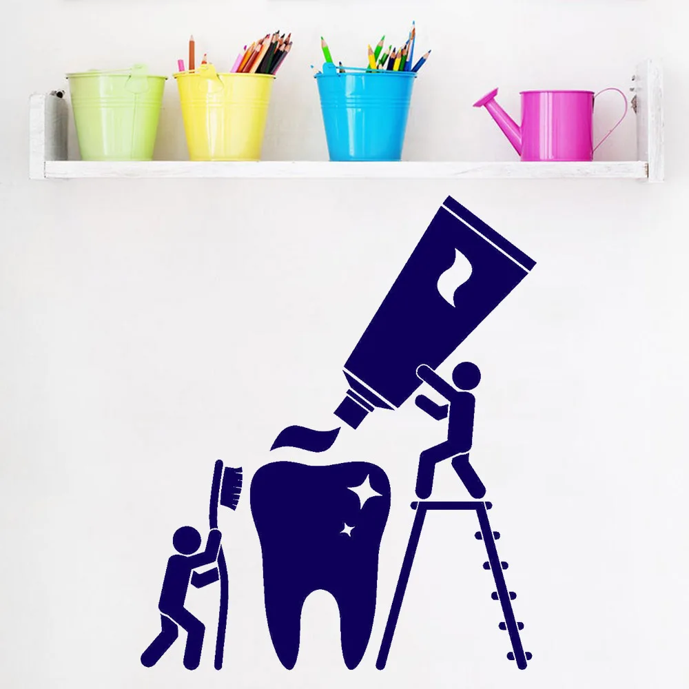 Health Teeth Wall Stickers For Bathroom Cleaning Dentist Vinyl Wall Decal Decor Nursery Kids Room Classroom Decoration W641
Health Teeth Wall Stickers For Bathroom Cleaning Dentist Vinyl Wall Decal Decor Nursery Kids Room Classroom Decoration W641