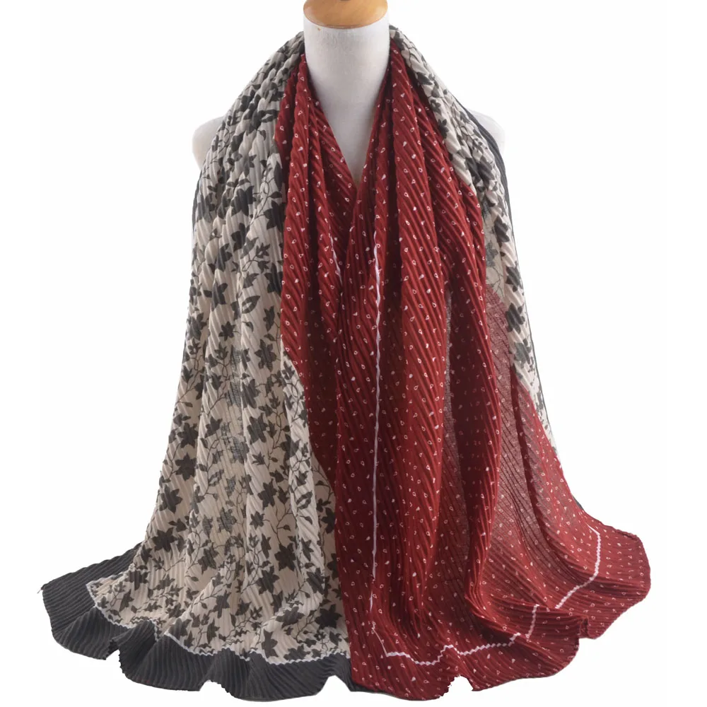 Winter thick patchwork scarf,Cotton Muslim crinkle hijab,wrinkle printed floral heart hijab,head hair scarf,echarpe femme sjaal
Winter thick patchwork scarf,Cotton Muslim crinkle hijab,wrinkle printed floral heart hijab,head hair scarf,echarpe femme sjaal