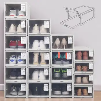 Explosive home PP storage box drawer shoe cabinet finishing storage rack shoe box to save space can be stacked shoe storage box
Explosive home PP storage box drawer shoe cabinet finishing storage rack shoe box to save space can be stacked shoe storage box