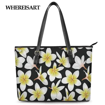 WHEREISARTWHEREISART Printing Lily Flower Women Top-handle Luxury Large Capacity Shoulder Bags Ladies PU Leather Tote Bag Bolsa
WHEREISARTWHEREISART Printing Lily Flower Women Top-handle Luxury Large Capacity Shoulder Bags Ladies PU Leather Tote Bag Bolsa