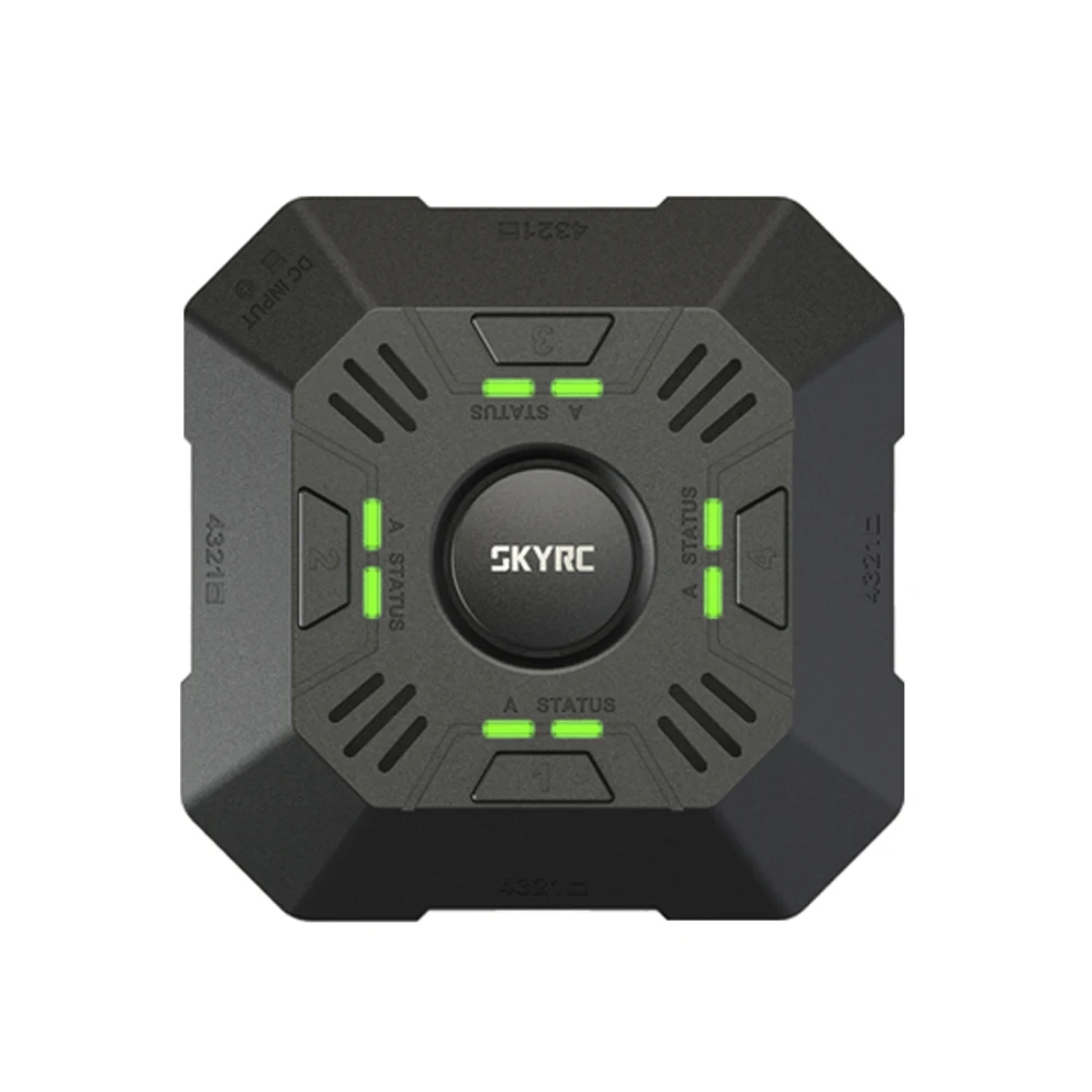 SKYRC E4Q 4 Channel 2-4S LiPo Battery 2A 3A 5A Adjustable DC Multi Charger 4 Independent Ports Balance Charger
SKYRC E4Q 4 Channel 2-4S LiPo Battery 2A 3A 5A Adjustable DC Multi Charger 4 Independent Ports Balance Charger