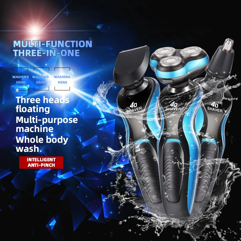 Men'S Electric Shaver Multi-Function Three-In-One Charging Razor Body Wash 4D Razor No Trace Rechargeable Fashion Face Care
Men'S Electric Shaver Multi-Function Three-In-One Charging Razor Body Wash 4D Razor No Trace Rechargeable Fashion Face Care