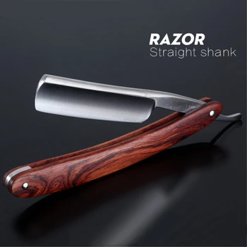 Men Shaving Straight Razor Beech Wood Handle Classic Barber Razors Carbon Steel Blade Manual Shaver G0317
Men Shaving Straight Razor Beech Wood Handle Classic Barber Razors Carbon Steel Blade Manual Shaver G0317