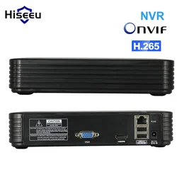 Hiseeu H.265 CCTV NVR безопасности видео регистратор системы наблюдения 16CH 5MP 2MP 8CH 4MP 5MP Выход обнаружения движения ONVIF xmeye, Aliexpress