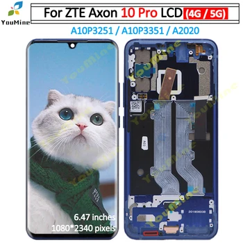 For ZTE Axon 10 Pro LCD Display Touch Screen Digitizer A10P3251 4G / 5G Assembly Replacement For ZTE 10 Pro LCD
For ZTE Axon 10 Pro LCD Display Touch Screen Digitizer A10P3251 4G / 5G Assembly Replacement For ZTE 10 Pro LCD