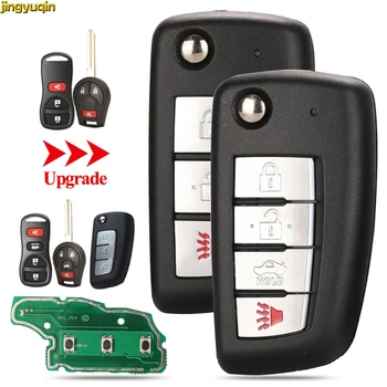 jingyuqin Smart Car Key 3 Buttons 433.92MHz/315MHz 4A ID46 ID47 Chip For NISSAN Qashqai X-Trail TIIDA SYLPHY Remote Control
jingyuqin Smart Car Key 3 Buttons 433.92MHz/315MHz 4A ID46 ID47 Chip For NISSAN Qashqai X-Trail TIIDA SYLPHY Remote Control