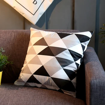 Geometric Printing Short Velvet Cushion Cover Black White Home Office Decorative Pillowcase Sofa Bed Chair Waist Pillow Cover
Geometric Printing Short Velvet Cushion Cover Black White Home Office Decorative Pillowcase Sofa Bed Chair Waist Pillow Cover