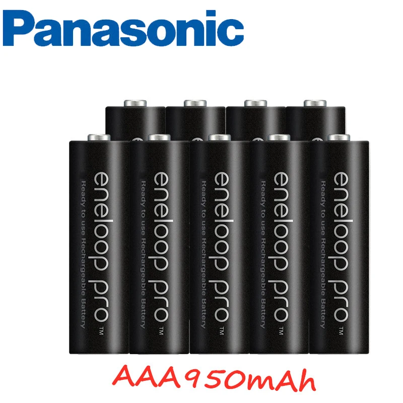 Оригинальная батарея Panasonic Pro AAA 950mAh 1 2 V Ni MH камера Фонарик Игрушка предварительно