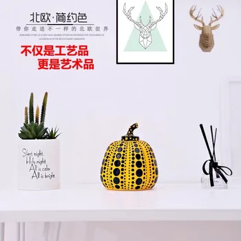 Kusama yayoi pumpkin wave point art porch sitting room decorations wine cabinet kitchen window office tea table decoration
Kusama yayoi pumpkin wave point art porch sitting room decorations wine cabinet kitchen window office tea table decoration