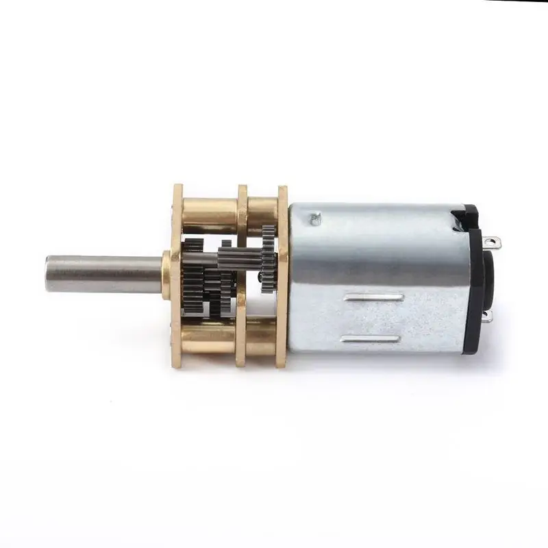 DC 6V 150RPM Micro-Speed Reduction Motor Mini Gear Box Motor with 2 Terminals for RC Car Robot Model DIY Engine Toy
DC 6V 150RPM Micro-Speed Reduction Motor Mini Gear Box Motor with 2 Terminals for RC Car Robot Model DIY Engine Toy