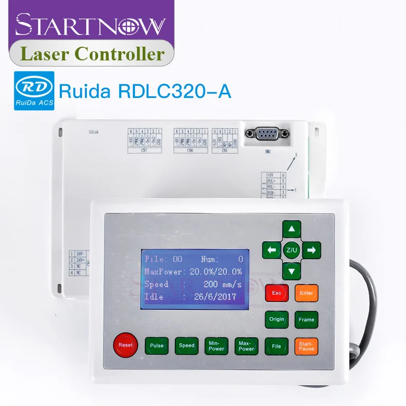 RD 320-A Laser Control DSP Card CNC Main Board Ruida RDLC320-A For Engraving Equipment Spare Parts CO2 Laser Controller System
RD 320-A Laser Control DSP Card CNC Main Board Ruida RDLC320-A For Engraving Equipment Spare Parts CO2 Laser Controller System
