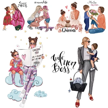 Pulaqi Mother Baby Iron On Transfer Vinyl Heat Transfer Thermal Stickers On Clothes Parent-child Patches For Clothing Applique 
Pulaqi Mother Baby Iron On Transfer Vinyl Heat Transfer Thermal Stickers On Clothes Parent-child Patches For Clothing Applique