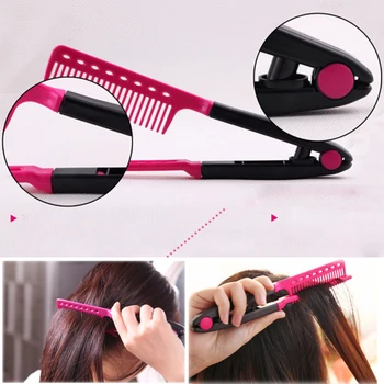 Folding V Hair Comb Straightener Resist Heat Plastic Magic Styling Tool Accessories personalized bulk hair Comb 
Folding V Hair Comb Straightener Resist Heat Plastic Magic Styling Tool Accessories personalized bulk hair Comb