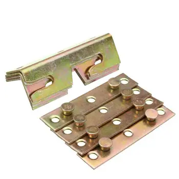 Bed Rail Bracket Set 2.0mm Furniture Wood Bed Rail Bracket Fitting Snap Connectors Mount Hole Durable Hardware Practical
Bed Rail Bracket Set 2.0mm Furniture Wood Bed Rail Bracket Fitting Snap Connectors Mount Hole Durable Hardware Practical