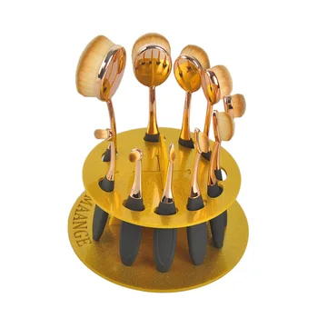 10 hole Oval Makeup Brush Holder Drying Rack Makeup Brushes Toothbrush Cosmetic Shelf Make up brush Display Stand Holder Tool
10 hole Oval Makeup Brush Holder Drying Rack Makeup Brushes Toothbrush Cosmetic Shelf Make up brush Display Stand Holder Tool