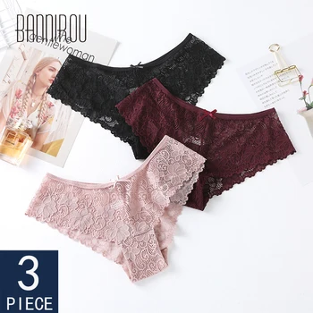 3 Pcs Panties For Woman Underwear Sexy Lace Breathable Female Panty Transparent Briefs Sexy Underwear Women High Quality 2020
3 Pcs Panties For Woman Underwear Sexy Lace Breathable Female Panty Transparent Briefs Sexy Underwear Women High Quality 2020