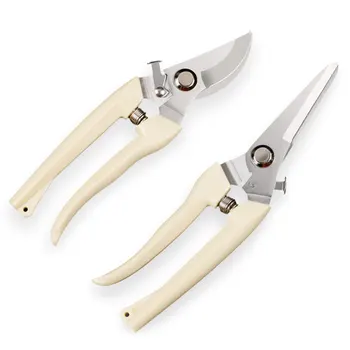 Stainless Steel Beige Yardman Gardening Scissors Tree Pruning Shears Sturdy Tool Flowers
Stainless Steel Beige Yardman Gardening Scissors Tree Pruning Shears Sturdy Tool Flowers