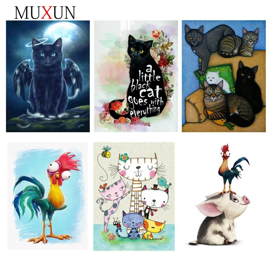 Muxun 5D Diy Diamond Painting Cocks And Cats Animal Cross Stitch 5D Embroidered Home Decoration Diamond Mosaic Handmake Rp462
Muxun 5D Diy Diamond Painting Cocks And Cats Animal Cross Stitch 5D Embroidered Home Decoration Diamond Mosaic Handmake Rp462
