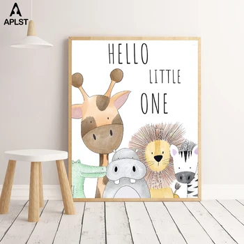 Baby Kids Nursery Room Prints Posters On Canvas Lion Giraffe Hippo Zebra Crocodile Monkey Animal Painting Children Picture Decor
Baby Kids Nursery Room Prints Posters On Canvas Lion Giraffe Hippo Zebra Crocodile Monkey Animal Painting Children Picture Decor