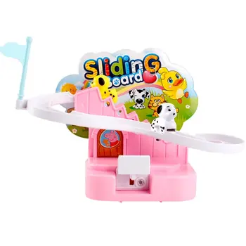 Cartoon Animals Roller Coaster Car Toy Plastic Stairs Slide Track Puzzle Hand Toy Parent-Child Interactive Game Toy Kids Gifts
Cartoon Animals Roller Coaster Car Toy Plastic Stairs Slide Track Puzzle Hand Toy Parent-Child Interactive Game Toy Kids Gifts