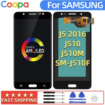 Original 5.0" Super AMOLED LCD for SAMSUNG Galaxy J5 2016 J510 J510F SM-J510F LCD Display Touch Screen Digitizer Assembly
Original 5.0" Super AMOLED LCD for SAMSUNG Galaxy J5 2016 J510 J510F SM-J510F LCD Display Touch Screen Digitizer Assembly