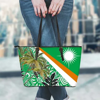 ELVISWORDS Marshall Islands Flag Printed PU Handbag Women 2020 Fashion Tropical Tree Style Shoulder Bag Durable Leather Tote Bag
ELVISWORDS Marshall Islands Flag Printed PU Handbag Women 2020 Fashion Tropical Tree Style Shoulder Bag Durable Leather Tote Bag