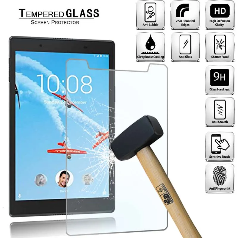 Tablet Tempered Glass Screen Protector Cover for Lenovo Tab 8 Full Coverage Anti-fingerprint Tablet Pc Screen Protector Film
Tablet Tempered Glass Screen Protector Cover for Lenovo Tab 8 Full Coverage Anti-fingerprint Tablet Pc Screen Protector Film